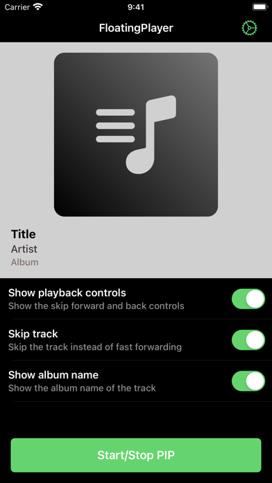 FloatingPlayer: Music Player screenshot 3