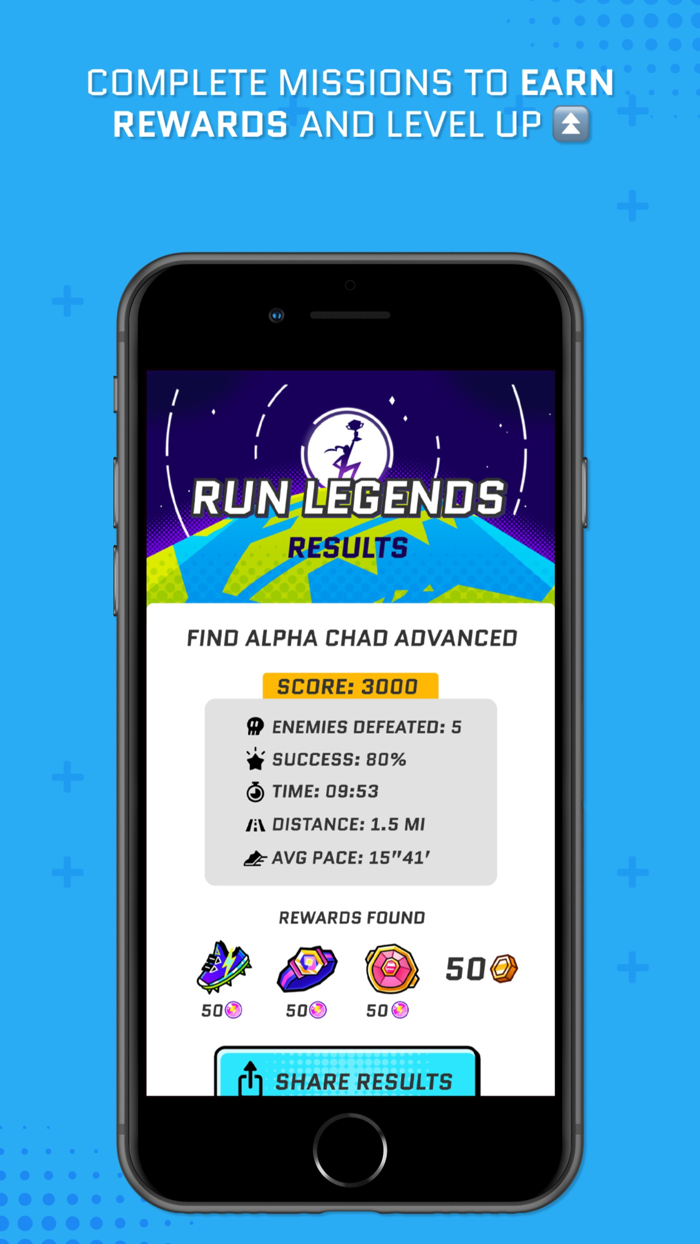 Run Legends Co-op Fitness RPG