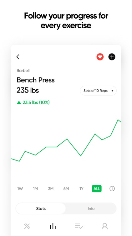 IRON Workout Tracker Gym Log