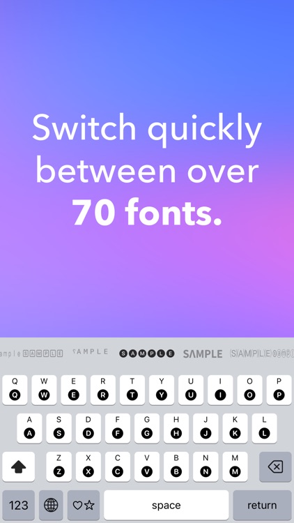 Text Designer Keyboard