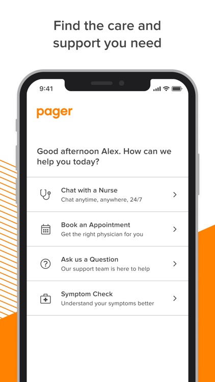 Pager: Chat for Care