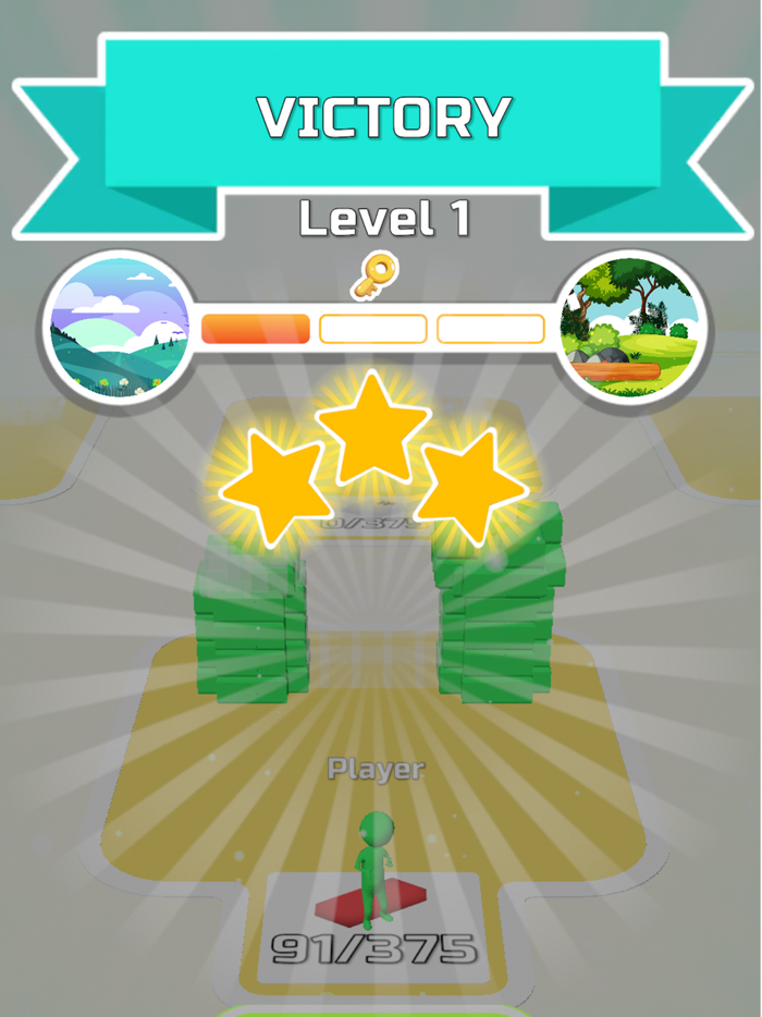 Artificial sky ladder