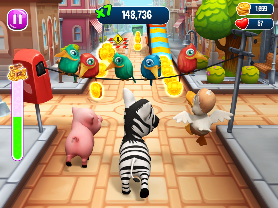 Pet Run Puppy Dog Run Game App voor iPhone, iPad en iPod touch