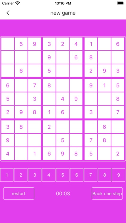 Number Sudoku