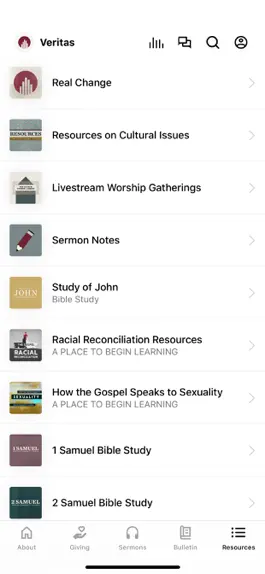 Game screenshot Veritas Community Church App hack