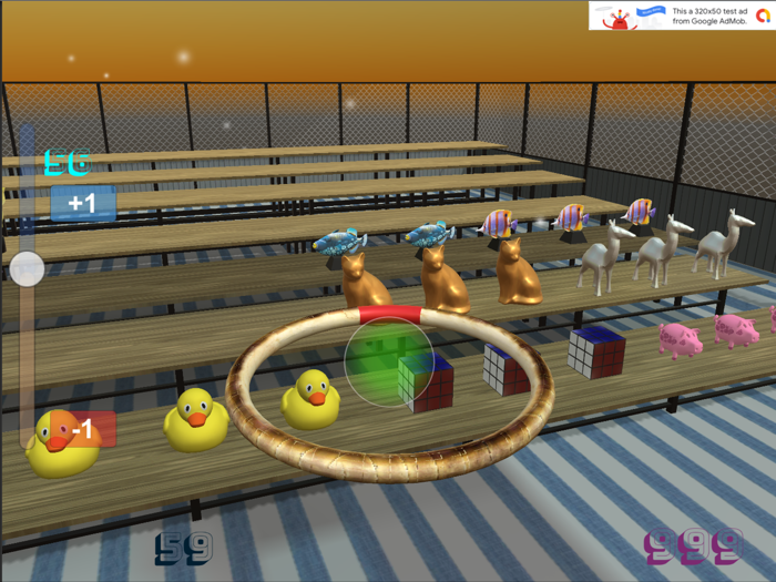 Night Market tossing circle