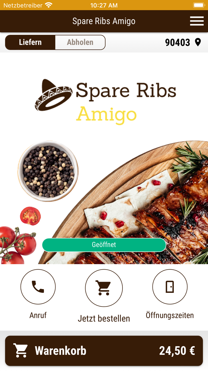 Spare Ribs Amigo Nürnberg