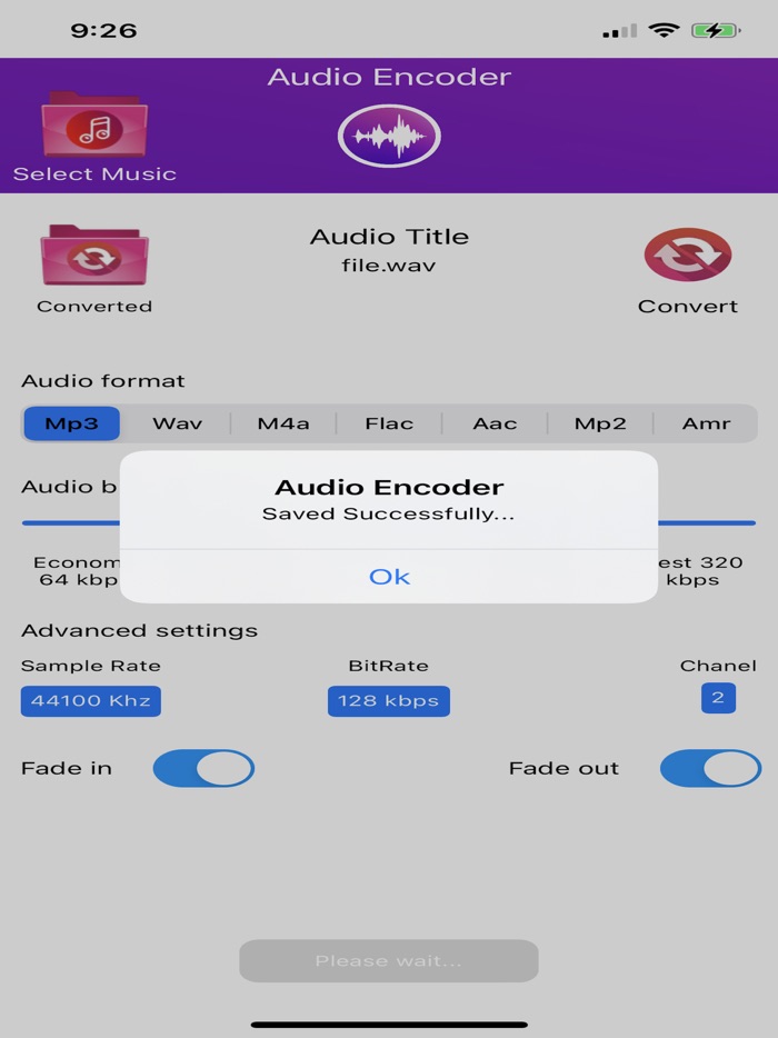 Audio Encoder