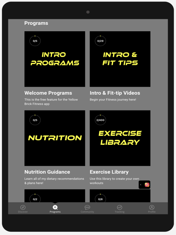 Yellow Brick Fitness screenshot 3