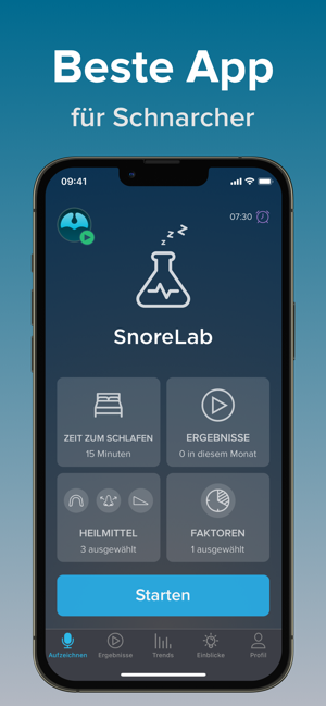 ‎SnoreLab Screenshot