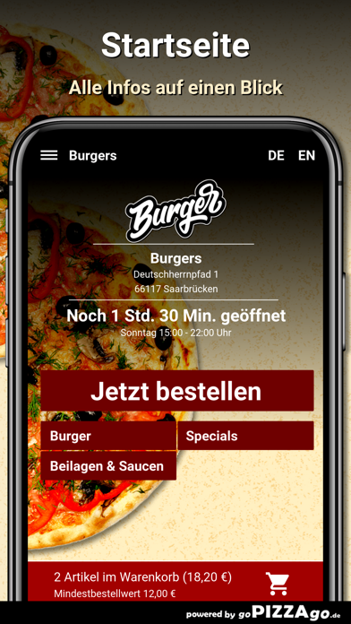 Burgers Saarbrücken screenshot 2