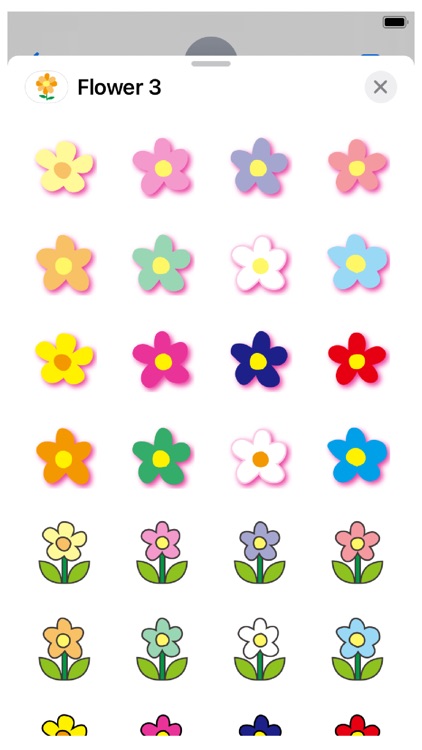 Flowers 3 Stickers