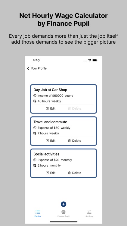 Net Hourly Wage Calculator