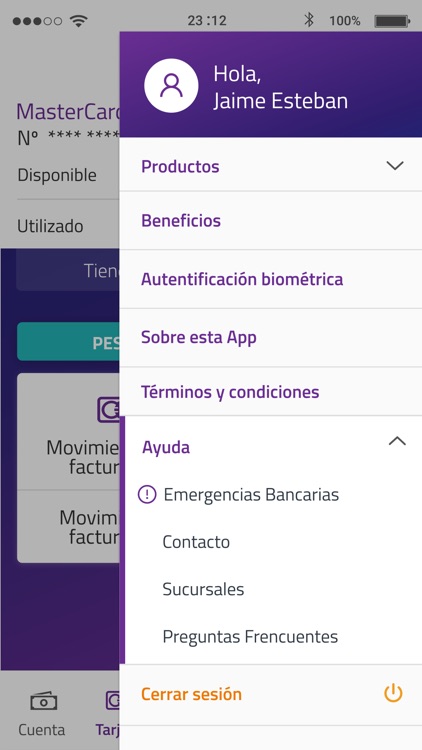Banco Security screenshot-3