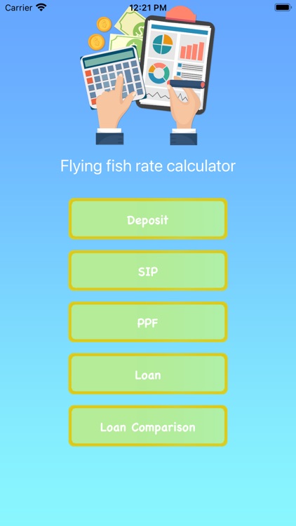 Flying fish rate calculator