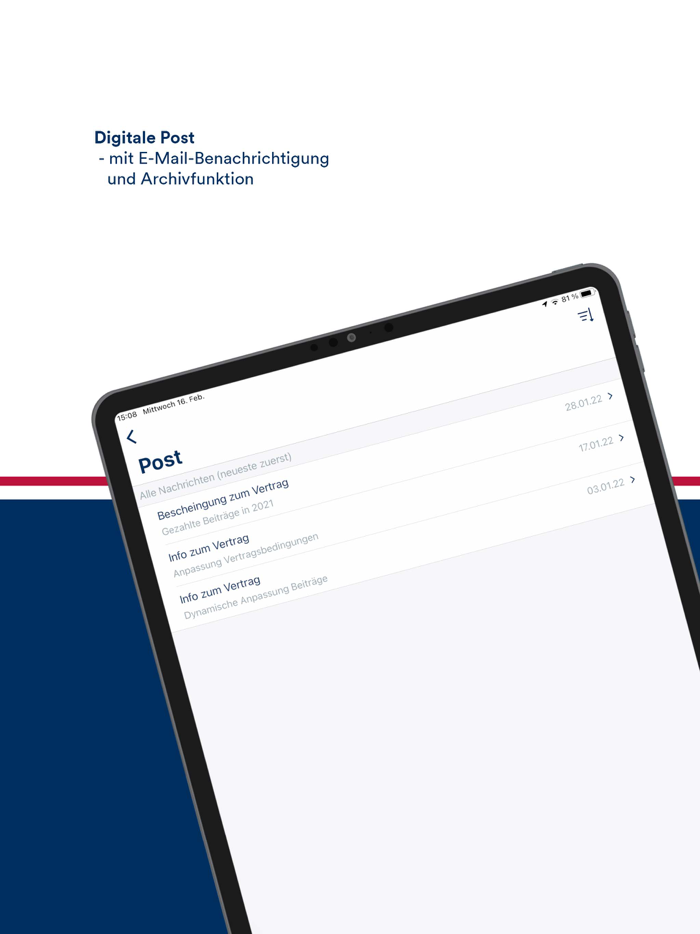 ServiceApp TARGO Versicherung