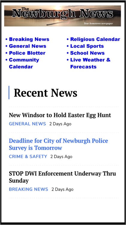 Newburgh News