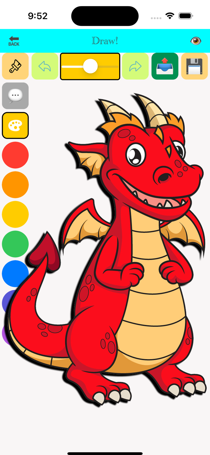 Coloring Book for Funny Animal