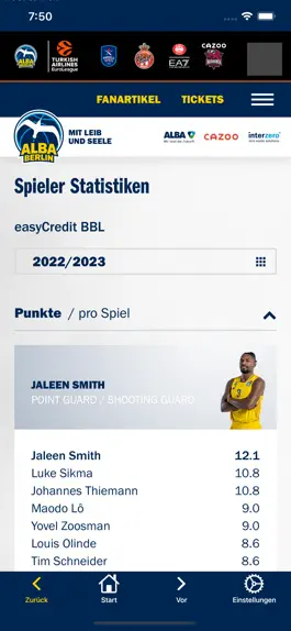 Game screenshot ALBA BERLIN Basketballteam hack