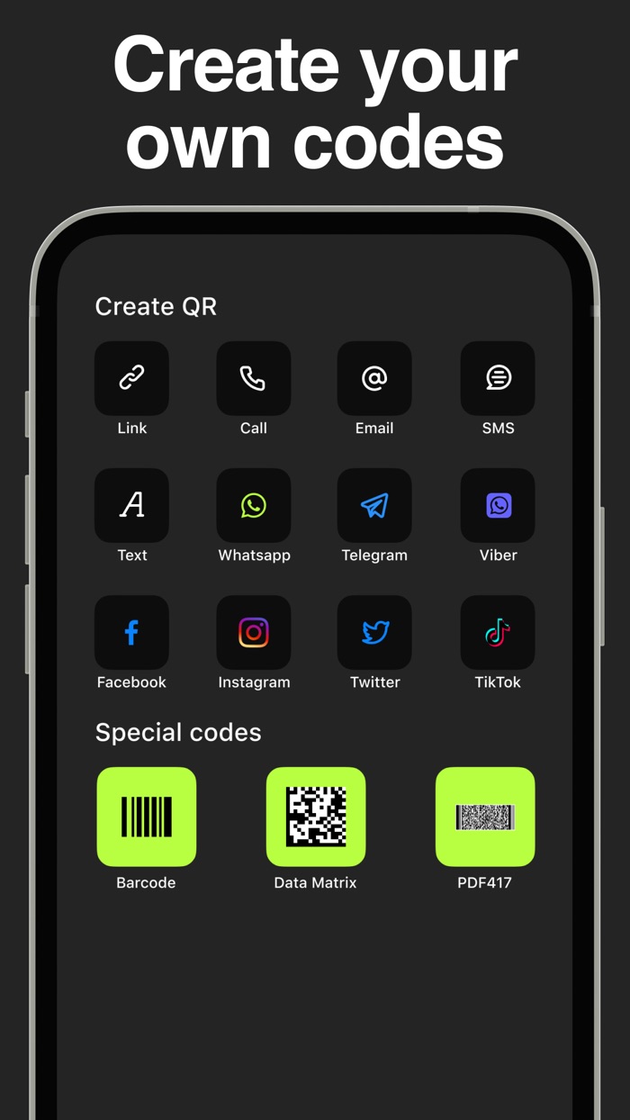 QR code Scanner  Creator PRO