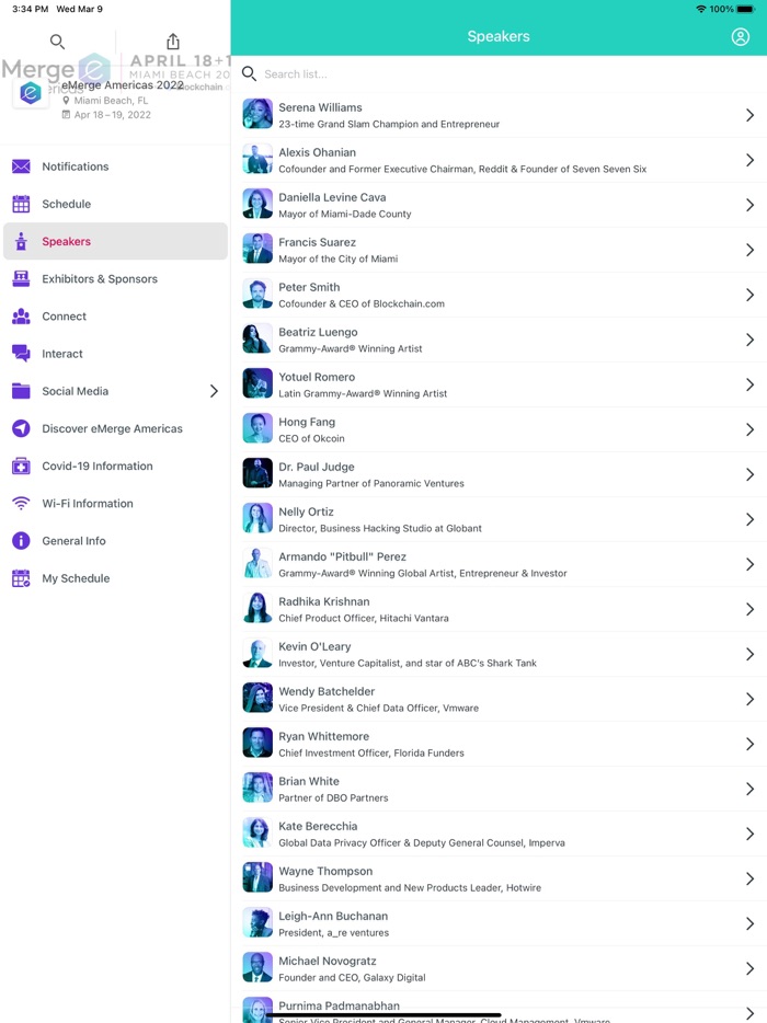 eMerge Americas 2022