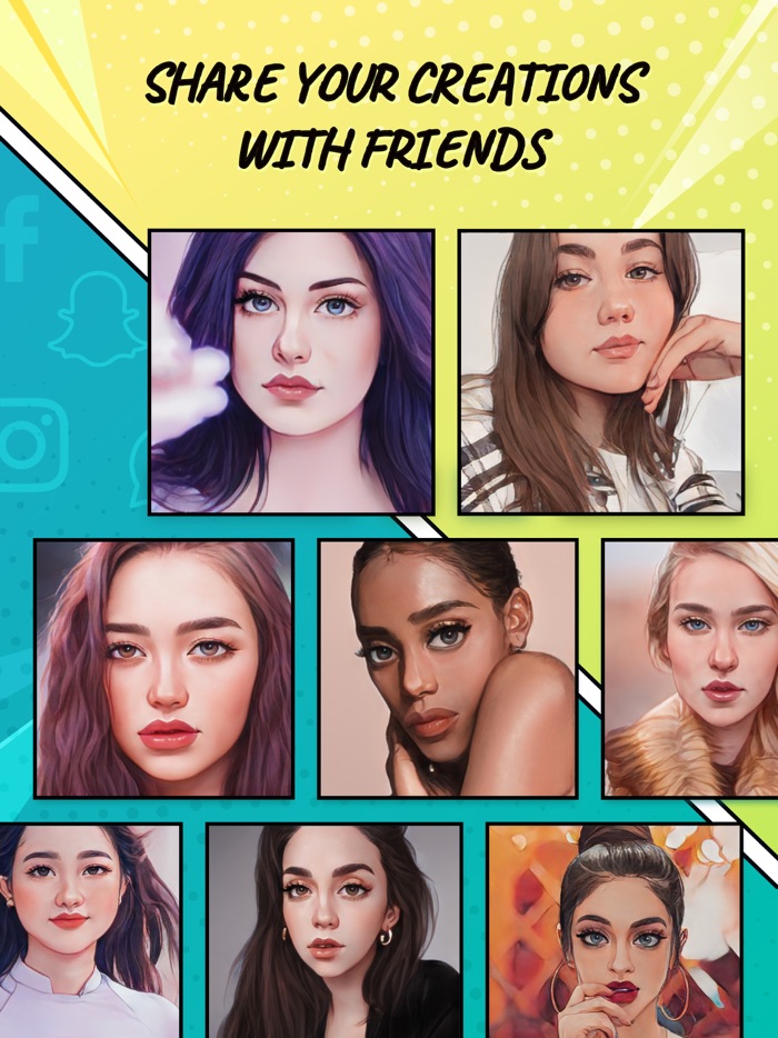 Selfie Toon Face Avatar Maker