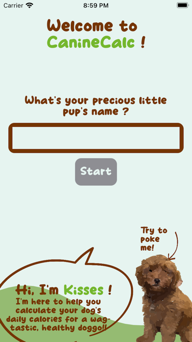 Screenshot #1 pour CanineCalc