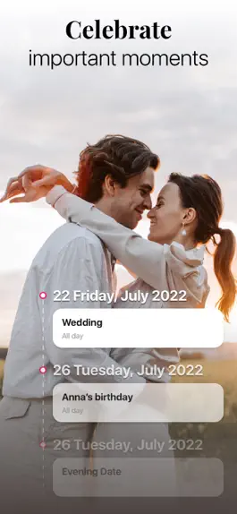 Game screenshot Couple Calendar: Anniversary apk