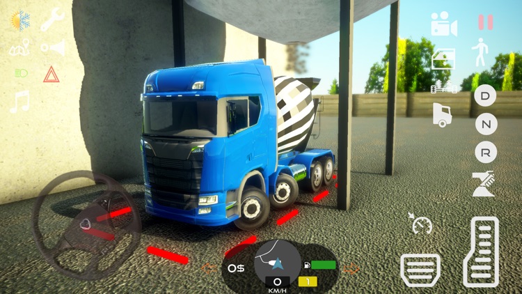 Real Mix Truck Simulator Games