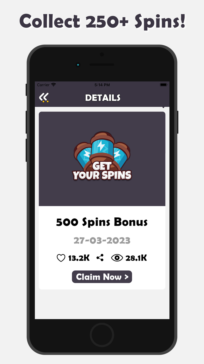 Comic master  daily Spins