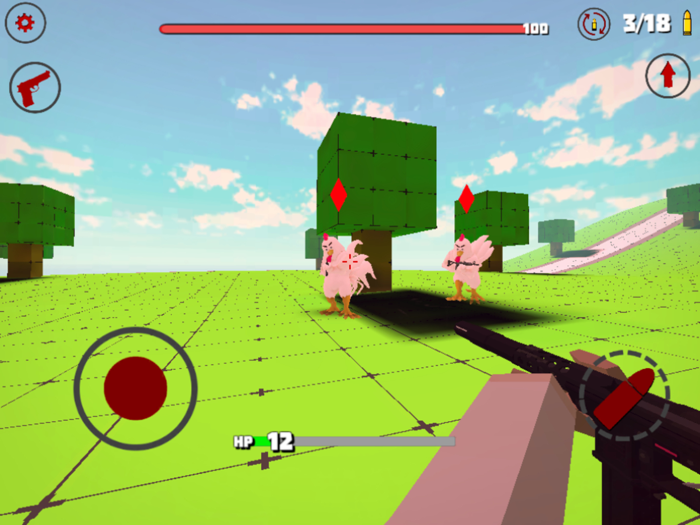 Chicken FPS - Shooter Gun Game