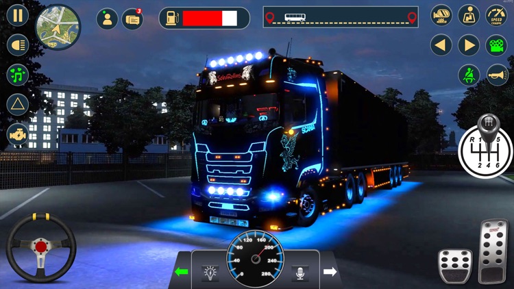 Euro Truck Simulation Games 3D