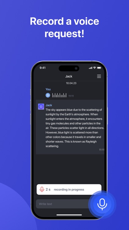 Jack - Voice&Text Assistant screenshot-3