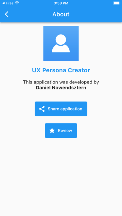 UX Persona CreatorScreenshot of 7