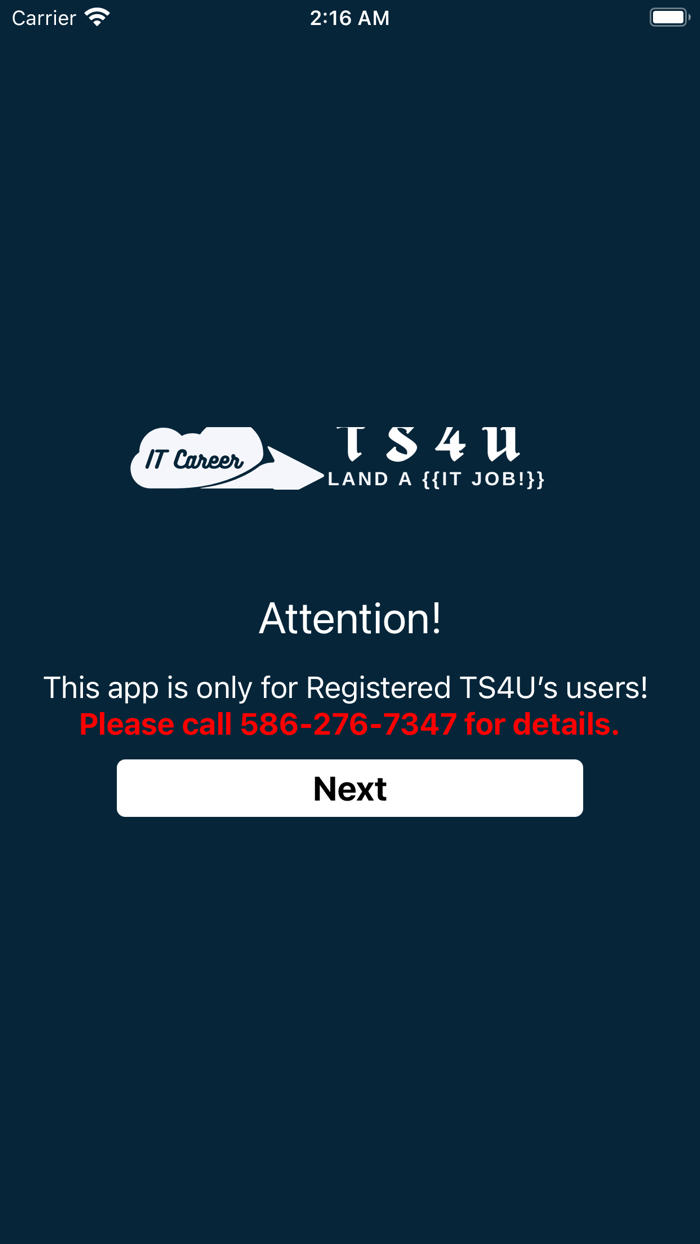 TS4U IT Training and Career