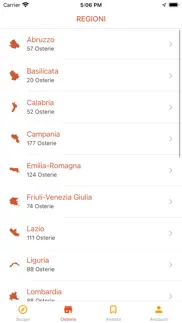 osterie d'italia 2022 iphone screenshot 2