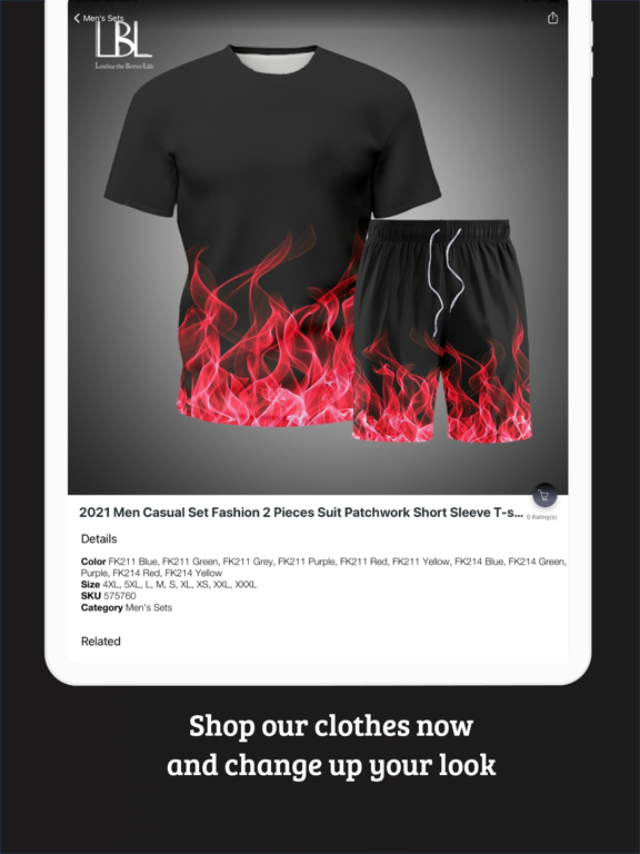 Men's Clothing Online Shop screenshot 4