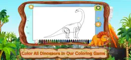 Game screenshot Dinosaur Coloring Pages Puzzle mod apk