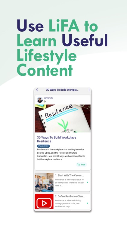 LiFA; A Lifestyle Social Media