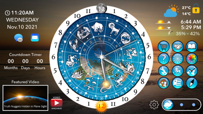 Flat Earth Sun & Moon Clock Screenshot 6