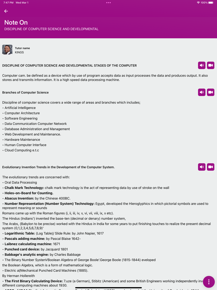 LFX Study - FUTO 200L 1st Sem