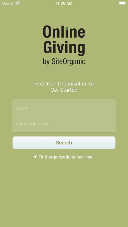 SiteOrganic Online Giving