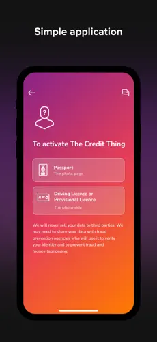Captura de Pantalla 4 The Credit Thing iphone