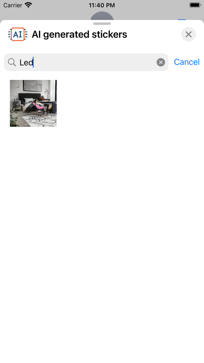 AI generated stickers