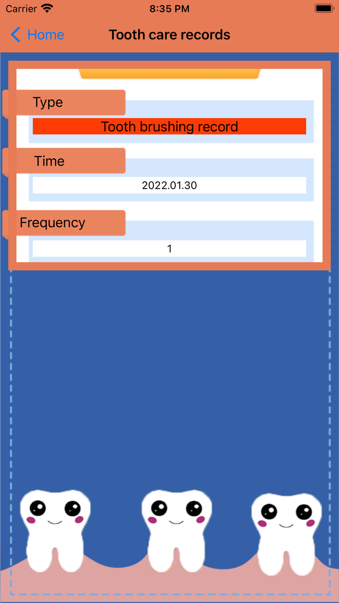 Tooth Care Management