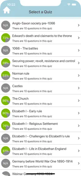 Game screenshot GCSE History Review apk