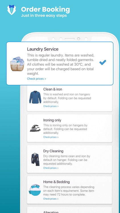 Laundrish: London Laundry App