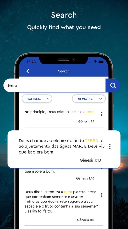 Biblia para leitura diaria screenshot-6
