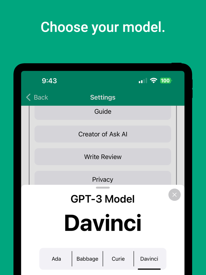 Ask AI - GPT Chatbot