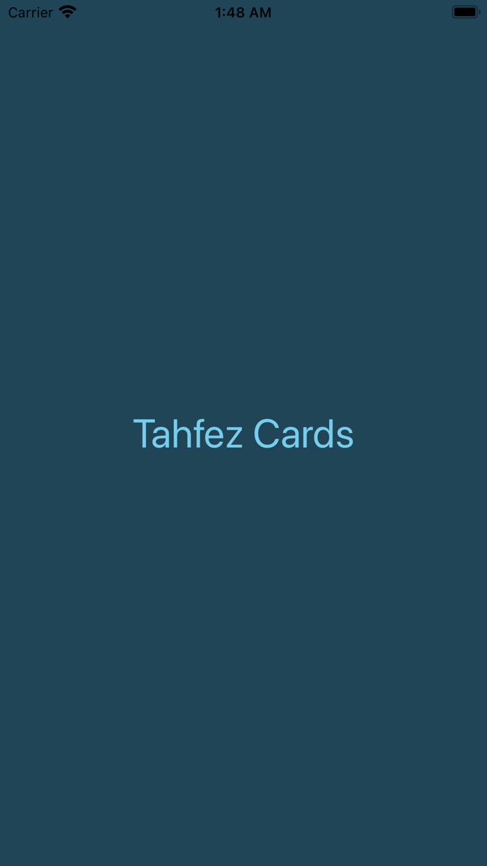 Tahfez Cards